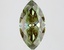 1.96 Ct. Fancy Vivid Green Marquise Lab Grown Diamond