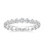 18K White Gold Riviera Eternity Diamond Ring (2 ct. tw.), smalltop view