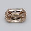 1.07 Ct. Very Light  Brown Radiant Lab Grown Diamond