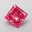 2.07 Ct. Fancy Vivid  Pink Princess Lab Grown Diamond