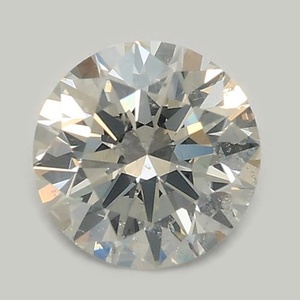 Round diamond — real photo