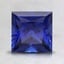6.5mm Blue Princess Lab Grown Sapphire