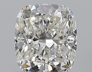 Cushion diamond — real photo