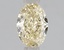 1.04 Ct. Fancy Yellow Oval Lab Grown Diamond
