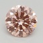 2.00 Ct. Fancy Intense Pink Round Lab Grown Diamond