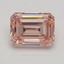 3.11 Ct. Fancy Intense Pink Emerald Lab Grown Diamond