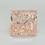 4.10 Ct. Fancy Intense Pink Princess Lab Grown Diamond