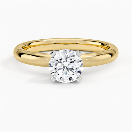 Four-Prong 2.5mm Comfort Fit Ring