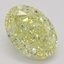 1.56 Ct. Fancy Yellow Oval Diamond