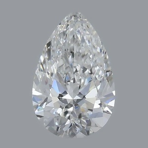 Pear diamond — real photo