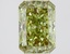 1.63 Ct. Fancy Vivid Green Radiant Lab Grown Diamond