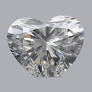 Heart diamond — real photo