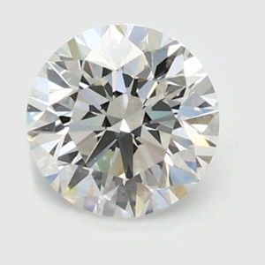 Round diamond — real photo