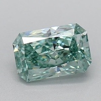 0.34 Ct. Fancy Intense Green Radiant Lab Grown Diamond