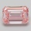 5.00 Ct. Fancy Intense Pink Emerald Lab Grown Diamond