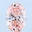 3.02 Ct. Fancy Vivid Pink Oval Lab Grown Diamond