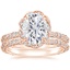 14KR Moissanite Nova Diamond Bridal Set (3/4 ct. tw.), smalltop view