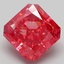 10.16 Ct. Fancy Vivid Pink Radiant Lab Grown Diamond