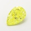 1.19 Ct. Fancy Yellow Pear Lab Grown Diamond