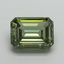 10.00 Ct. Fancy Vivid Green Emerald Lab Grown Diamond