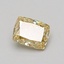 0.61 Ct. Fancy Intense Yellow Cushion Lab Grown Diamond