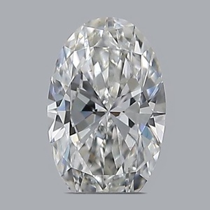 Oval diamond — real photo