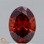 1.03 Ct. Fancy Deep Orange Oval Lab Grown Diamond