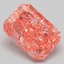 4.62 Ct. Fancy Vivid Pink Radiant Lab Grown Diamond