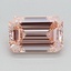 1.31 Ct. Fancy Intense  Pink Emerald Lab Grown Diamond