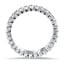 Chevron Diamond Baguette Ring, smallside view