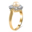 The Montclair Ring, smalltop view on a hand