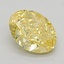 1.00 Ct. Fancy Yellow Oval Lab Grown Diamond
