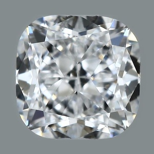 Cushion diamond — real photo
