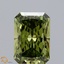 2.02 Ct. Fancy Vivid  Green Radiant Lab Grown Diamond