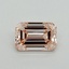 0.70 Ct. Fancy Pink Emerald Lab Grown Diamond