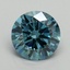 2.09 Ct. Fancy Vivid Blue Round Lab Grown Diamond