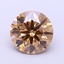 1.09 Ct. Fancy Brown Round Lab Grown Diamond