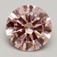 2.63 Ct. Fancy Intense Pink Round Lab Grown Diamond
