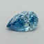 1.01 Ct. Fancy Vivid Blue Pear Lab Grown Diamond