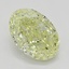 2.01 Ct. Fancy Light Yellow Oval Diamond