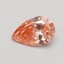 0.70 Ct. Fancy Intense Pink Pear Lab Grown Diamond