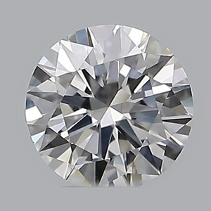 Round diamond — real photo