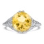 Edwardian Citrine Cocktail Ring