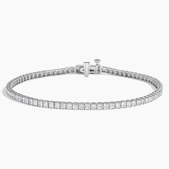 Princess Lab Diamond Tennis Bracelet (3 ct. tw.)