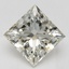 3.09 Ct. Fancy Vivid Blue Princess Lab Grown Diamond