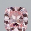 1.42 Ct. Fancy Vivid Pink Cushion Lab Grown Diamond