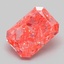 3.56 Ct. Fancy Vivid Pink Radiant Lab Grown Diamond