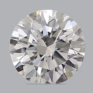 Round diamond — real photo