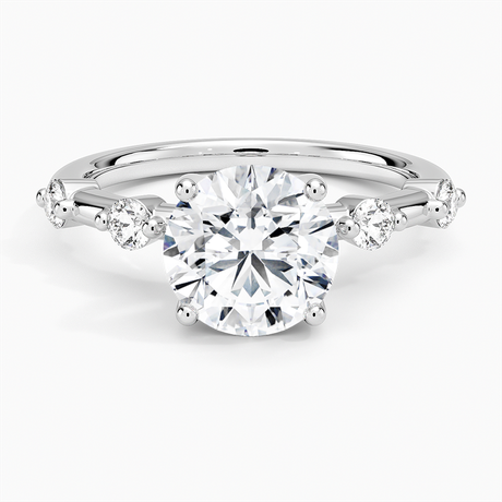 Platinum Aimee 1.7mm Diamond Ring
