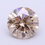 2.29 Ct. Fancy Light  Brown Round Lab Grown Diamond